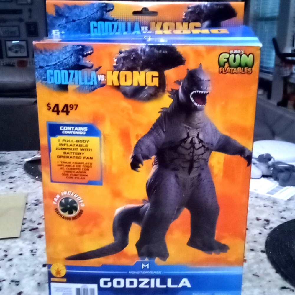 Godzilla vs Kong inflatable costume
